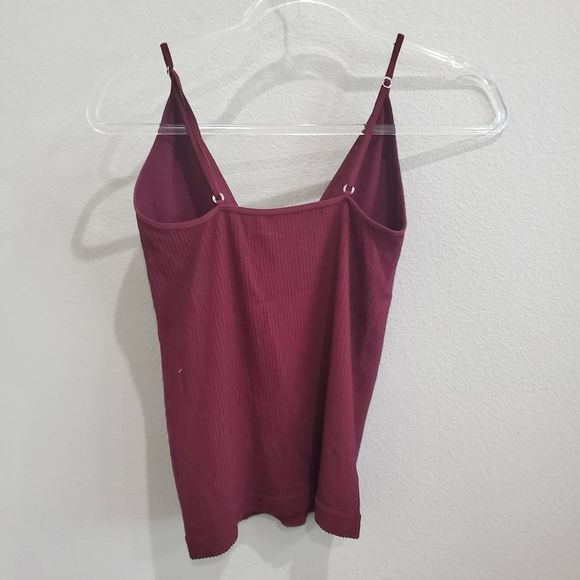 Free People intimately maroon top - Picture 3 of 4